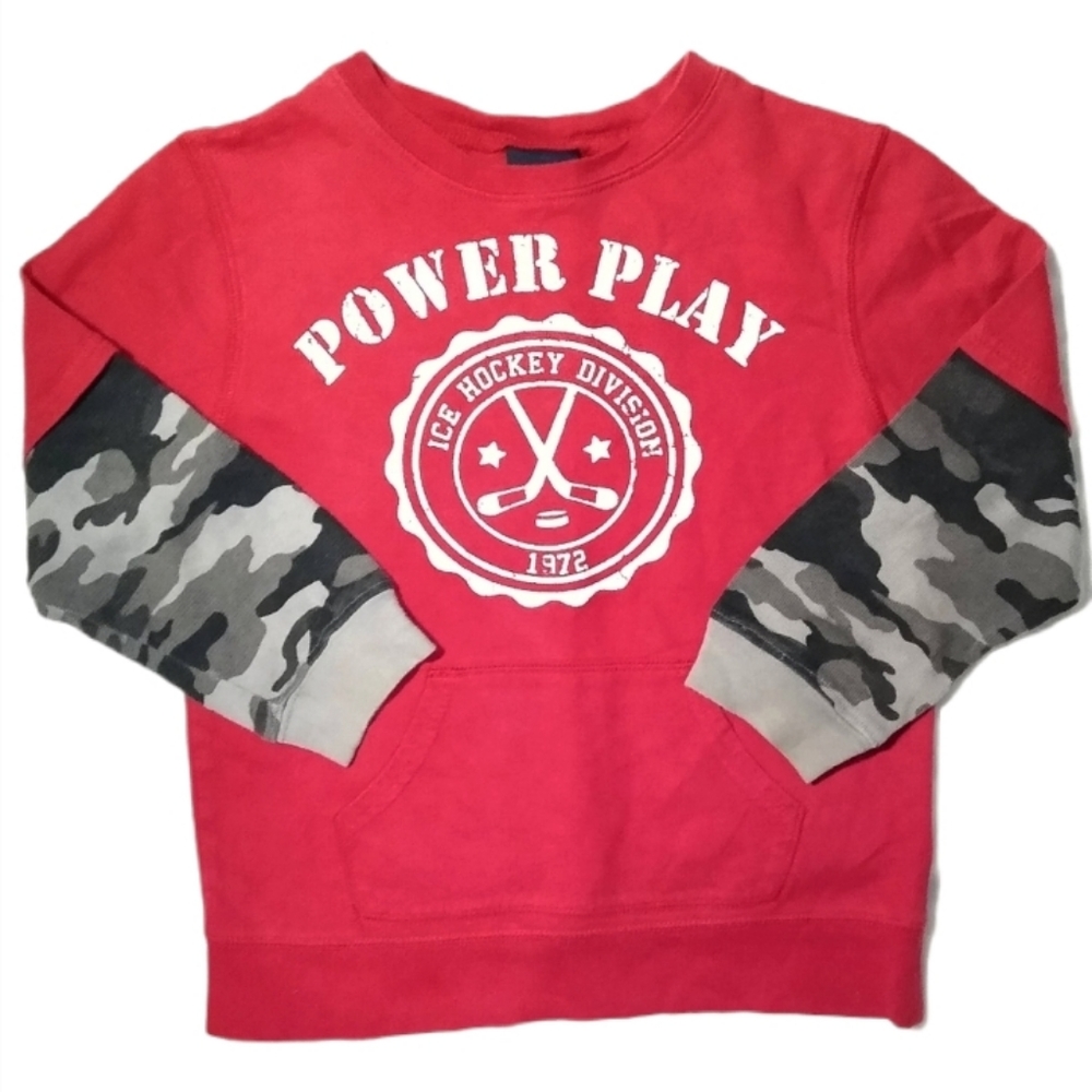 6/$25🌈Faded Glory Boys Long Sleeve Graphic Shirt